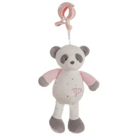 Sonaglio Activity Panda Rosa 25cm di BigBuy Fun, Sonagli e anelli di peluches - Rif: S2427080, Prezzo: 9,24 €, Sconto: %