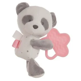 Mordedor para Bebé Urso Panda Cor de Rosa 20 cm de BigBuy Fun, Animais e figuras - Ref: S2427086, Preço: 7,93 €, Desconto: %