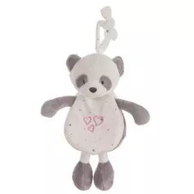 Fluffy toy Panda bear Pink by BigBuy Fun, Animals and figures - Ref: S2427087, Price: 10,10 €, Discount: %