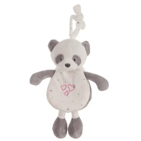 Fluffy toy Panda bear Pink by BigBuy Fun, Animals and figures - Ref: S2427087, Price: 9,70 €, Discount: %