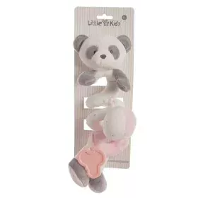 Activity Spiral Panda bear Pink 25 cm by BigBuy Fun, Animals and figures - Ref: S2427088, Price: 10,91 €, Discount: %