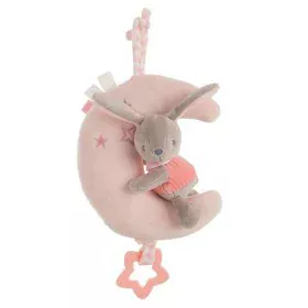 Fluffy toy Moon Rabbit Pink 25 cm by BigBuy Fun, Animals and figures - Ref: S2427094, Price: 12,26 €, Discount: %