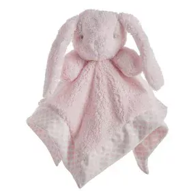 Doudou double couche 30 x 30 cm Pois Rose de BigBuy Fun, Couvertures et plaids - Réf : S2427107, Prix : 9,62 €, Remise : %