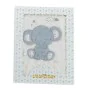 Baby blanket Elephant Blue Embroidery Double-sided 100 x 75 cm by BigBuy Fun, Blankets and security blankets - Ref: S2427112,...