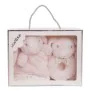 Doudou Cor de Rosa Coelho Guizo 30 x 30 cm de BigBuy Fun, Cobertores e mantas - Ref: S2427114, Preço: 14,94 €, Desconto: %