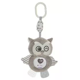 Hanging toys for crib Music Lights Owl Heart 35 cm by BigBuy Fun, Mobiles - Ref: S2427133, Price: 13,38 €, Discount: %