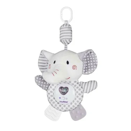 Juguete colgante para Cuna Elefante Corazón Música Luces 35 cm de BigBuy Fun, Móviles - Ref: S2427134, Precio: 13,38 €, Descu...