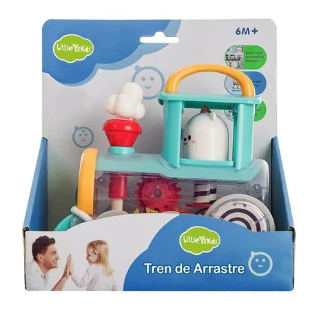 Trenecito de arrastre 18 x 12 x 19 cm de BigBuy Fun, Juguetes para arrastrar - Ref: S2427141, Precio: 17,52 €, Descuento: %