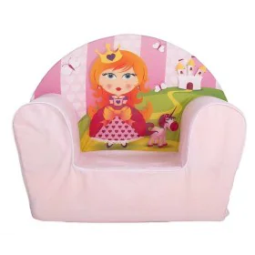 Fauteuil pour enfant Princesse Rose 44 x 34 x 53 cm de BigBuy Fun, Chaises - Réf : S2427848, Prix : 28,80 €, Remise : %