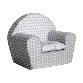 Fauteuil pour enfant Gris Etoiles de BigBuy Home, Meubles pour petits enfants - Réf : S2427849, Prix : 29,38 €, Remise : %