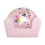 Poltrona Infantil Rosa Claro Unicórnio de BigBuy Home, Móveis para crianças pequenas - Ref: S2427851, Preço: 29,38 €, Descont...