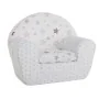 Fauteuil pour enfant Etoiles Blanc Gris 44 x 34 x 53 cm de BigBuy Fun, Chaises - Réf : S2427852, Prix : 29,38 €, Remise : %