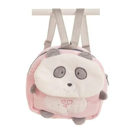 Mochila Infantil Rosa Panda 26 x 22 cm de BigBuy Fun, Mochilas infantiles - Ref: S2427860, Precio: 12,57 €, Descuento: %