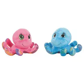 Fluffy toy Eyes Octopus 35 cm by BigBuy Fun, Animals and figures - Ref: S2427907, Price: 10,35 €, Discount: %