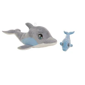 Peluche Delfino 65 cm di BigBuy Fun, Animali e pupazzi - Rif: S2427909, Prezzo: 11,24 €, Sconto: %