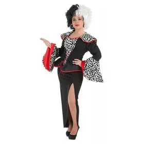 Costume per Adulti Cruella de Vil M/L (3 Pezzi) di BigBuy Carnival, Adulti - Rif: S2427923, Prezzo: 12,27 €, Sconto: %