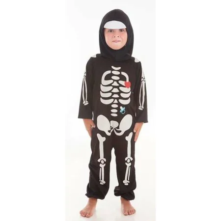 Costume for Babies Skeleton Heart Black (2 Pieces) by BigBuy Carnival, Babies - Ref: S2428241, Price: 9,99 €, Discount: %