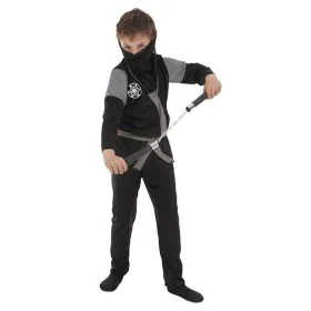 Disfraz para Niños Ninja 3-6 años Negro (4 Piezas) de BigBuy Carnival, Niños - Ref: S2428402, Precio: 11,35 €, Descuento: %