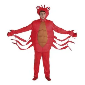 Déguisement pour Adultes Rouge Crabe M/L (3 Pièces) de BigBuy Carnival, Adultes - Réf : S2428456, Prix : 25,00 €, Remise : %