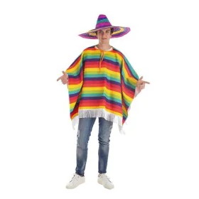 Disfraz para Adultos Arcoiris Poncho L de BigBuy Carnival, Adultos - Ref: S2428551, Precio: 14,02 €, Descuento: %