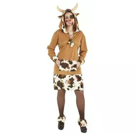 Costume for Adults Cow Fluffy toy by BigBuy Carnival, Adults - Ref: S2428695, Price: 24,43 €, Discount: %