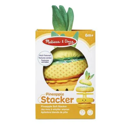 Stapelbare Bauklötze Melissa & Doug Ananas Spielzeug 5 Stücke von Melissa & Doug, Sortier-, Stapel- & Steckspielzeug - Ref: S...