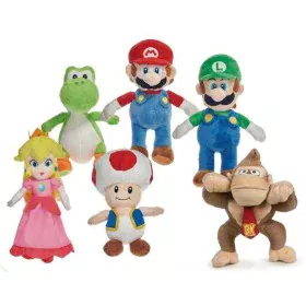 Peluche Super Mario de Super Mario, Animales y figuras - Ref: S2429359, Precio: 9,22 €, Descuento: %