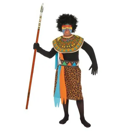 Costume for Children African Man (4 Pieces) by BigBuy Carnival, Kids & Toddlers - Ref: S2429552, Price: 17,93 €, Discount: %