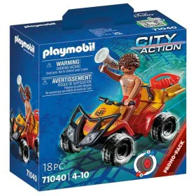 Playset Playmobil City Action Rescue Quad 18 Pièces 71040 de Playmobil, Playsets de figurines de jouets - Réf : S2429628, Pri...