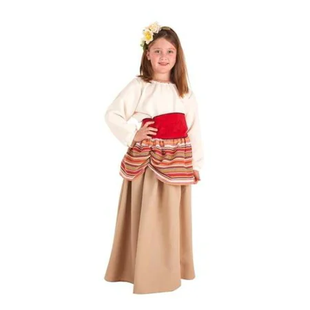 Costume for Children Medieval peasant woman 7-9 Years (4 Pieces) by BigBuy Carnival, Kids & Toddlers - Ref: S2429841, Price: ...