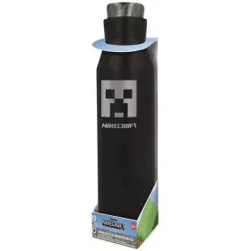 Bottle Minecraft 580 ml Stainless steel Silicone by Minecraft, Canteens & Water Bottles - Ref: S2430019, Price: 25,13 €, Disc...