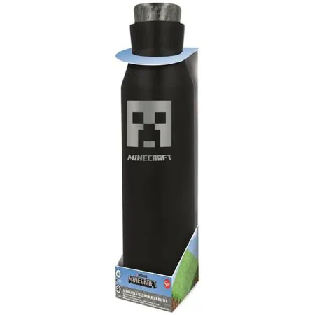 Botella Minecraft 580 ml Acero Inoxidable Silicona de Minecraft, Cantimploras y botellas de agua - Ref: S2430019, Precio: 25,...