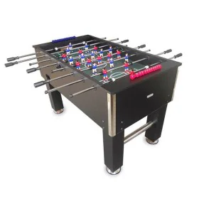 Futbolín Negro 140 x 74 x 88 cm Madera MDF de BigBuy Fun, Futbolines - Ref: S2430079, Precio: 413,87 €, Descuento: %