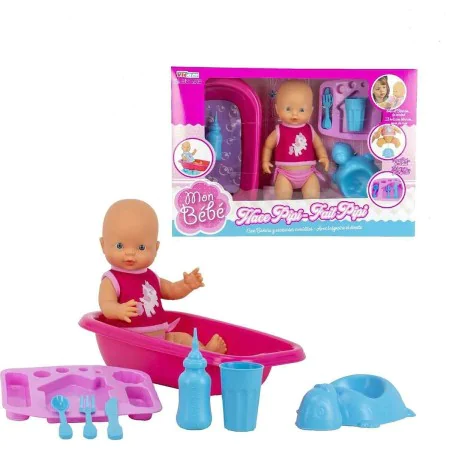 Poupée Bébé Pipi Baignoire 40 x 13 x 58 cm de BigBuy Fun, Poupées bébé - Réf : S2430666, Prix : 20,50 €, Remise : %