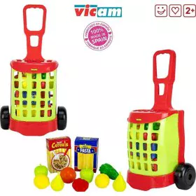 Carro de Compras 32 Peças de BigBuy Fun, Alimentos de brincar - Ref: S2430667, Preço: 13,38 €, Desconto: %