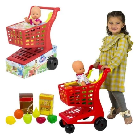 Carro de Compras Acessórios Boneco Brinquedo de BigBuy Fun, Tendas e acessórios - Ref: S2430673, Preço: 20,05 €, Desconto: %