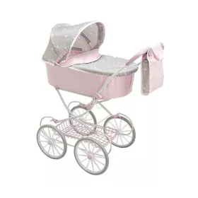 Doll Stroller Arias Emma Pink Bag 70 x 42 x 90 cm by Arias, Prams & Strollers - Ref: S2430674, Price: 66,70 €, Discount: %