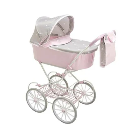 Doll Stroller Arias Emma Pink Bag 70 x 42 x 90 cm by Arias, Prams & Strollers - Ref: S2430674, Price: 72,03 €, Discount: %