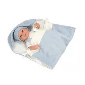 Muñeca bebé Arias Elegance Babyto Chupete 35 cm Azul de Arias, Muñecos bebé - Ref: S2430677, Precio: 34,28 €, Descuento: %