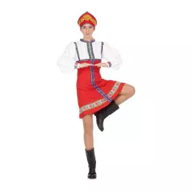 Costume for Adults My Other Me 2 Pieces Russian Woman Red by My Other Me, Adults - Ref: S2430937, Price: 27,06 €, Discount: %