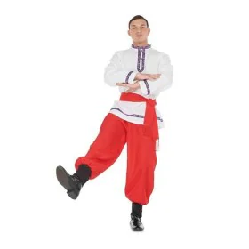 Costume for Adults My Other Me Russian 3 Pieces Red by My Other Me, Adults - Ref: S2430945, Price: 24,51 €, Discount: %