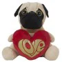 Fluffy toy Pug 48 cm by BigBuy Kids, Animals and figures - Ref: S2431787, Price: 17,98 €, Discount: %