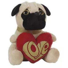 Fluffy toy Pug 32 cm by BigBuy Kids, Animals and figures - Ref: S2431788, Price: 13,30 €, Discount: %