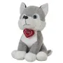 Fluffy toy Husky Heart 48 cm by BigBuy Kids, Animals and figures - Ref: S2431791, Price: 15,32 €, Discount: %