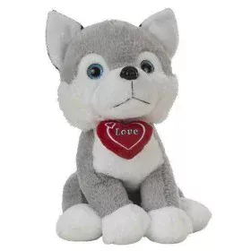 Jouet Peluche Husky Coeur 36 cm de BigBuy Kids, Animaux et personnages - Réf : S2431792, Prix : 11,60 €, Remise : %