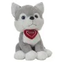 Fluffy toy Husky Heart 36 cm by BigBuy Kids, Animals and figures - Ref: S2431792, Price: 12,09 €, Discount: %