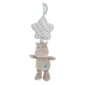 Peluche con Sonagli Ippopotamo 35 cm Azzurro di BigBuy Kids, Sonagli e anelli di peluches - Rif: S2431816, Prezzo: 11,80 €, S...