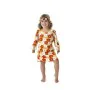 Costume per Bambini Fiori Hippie Arancio di BigBuy Carnival, Bambini - Rif: S2432009, Prezzo: 14,98 €, Sconto: %