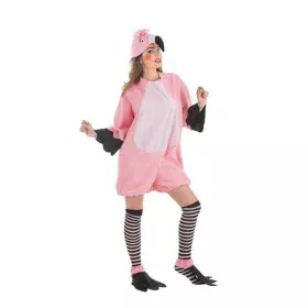 Costume for Adults Pink flamingo (4 Pieces) by BigBuy Carnival, Adults - Ref: S2432084, Price: 27,04 €, Discount: %