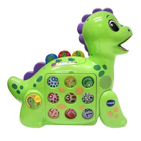 Giocattolo Interattivo Vtech 35 x 13,3 x 33 cm Verde Dinosauro Giocattolo Interattivo Disegno Magnetico Mela di Vtech, Giochi...